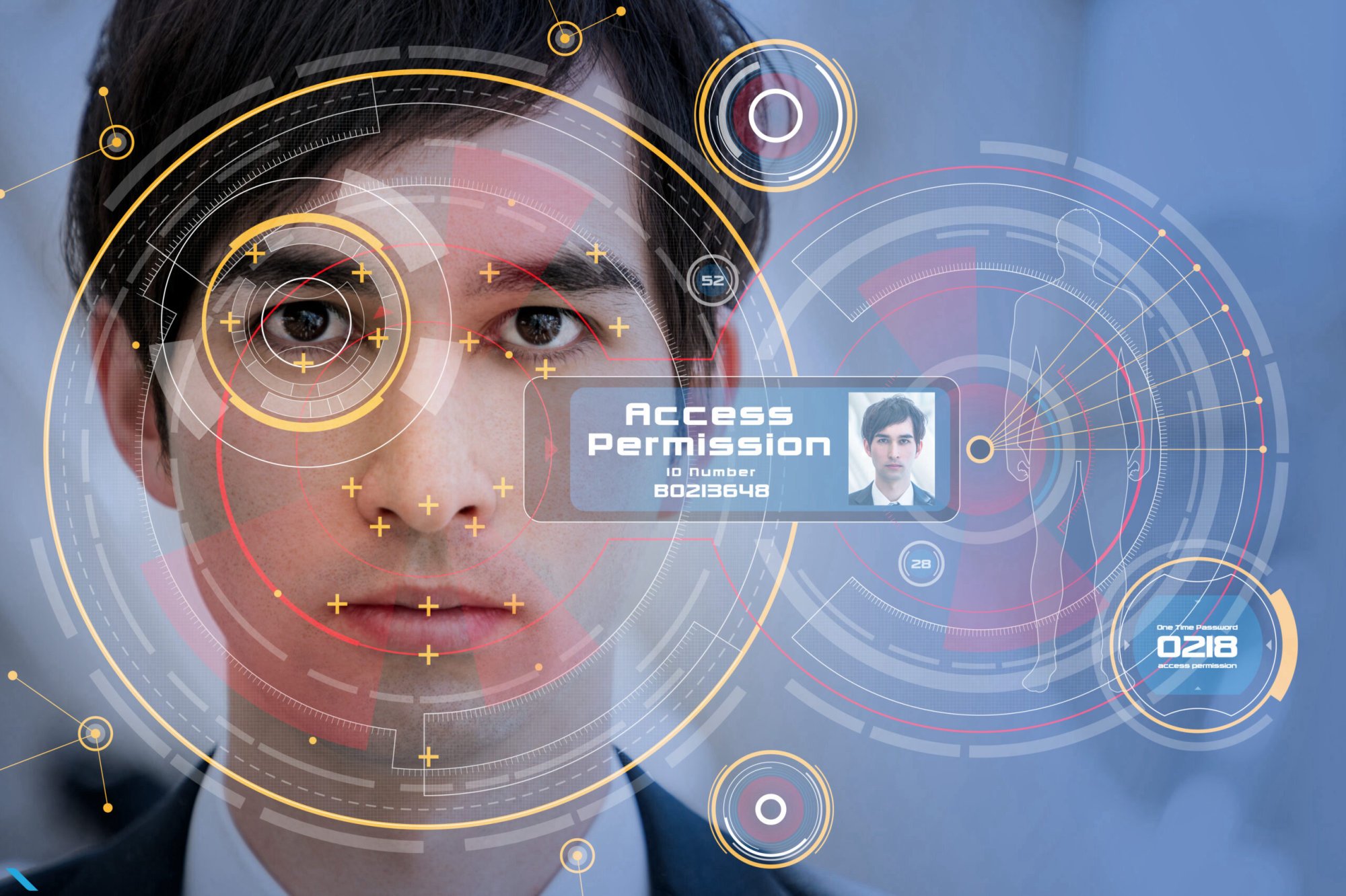 Biometric visa photo