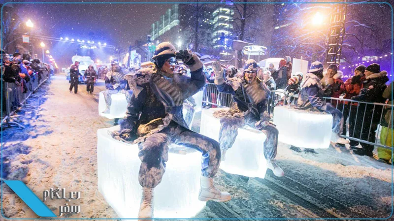 جشنواره زمستانی کبک