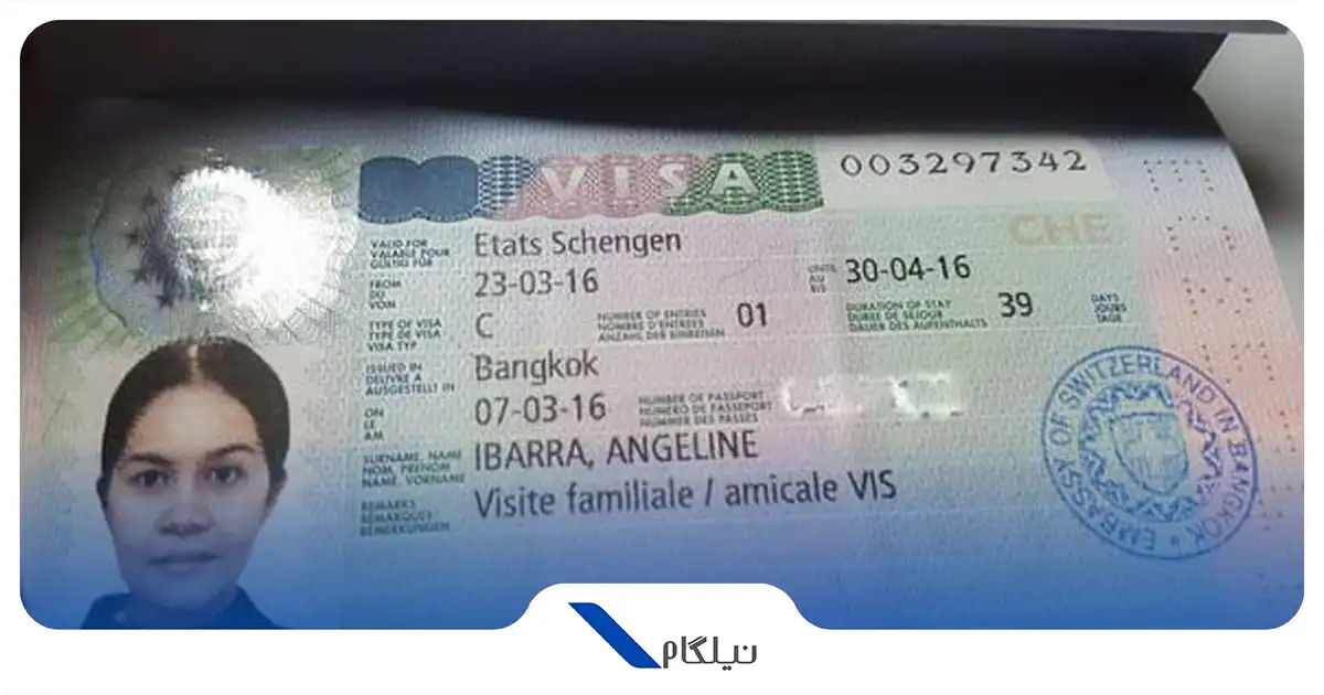 حروف ویزای شینگن