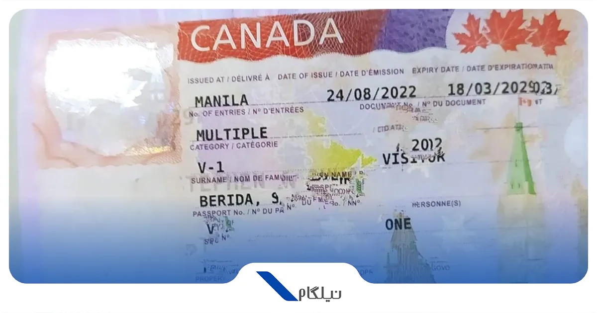 دریافت ویزای مولتی کانادا