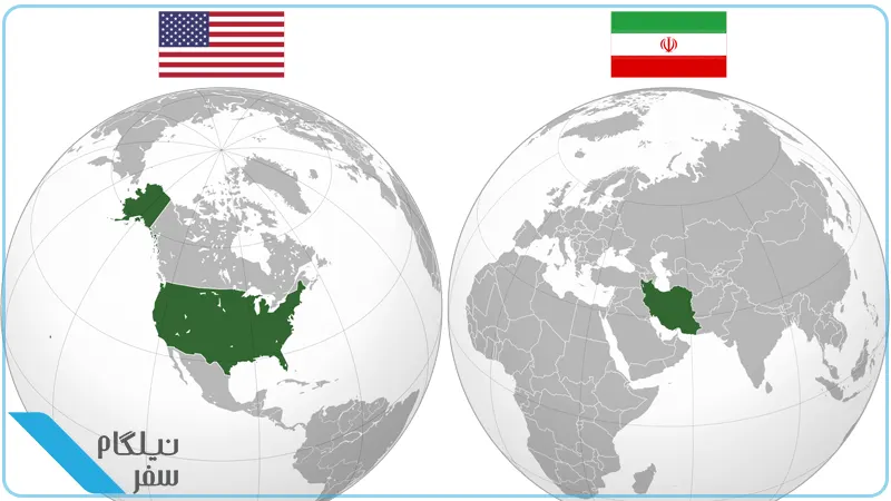 اختلاف ساعت ایران با آمریکا