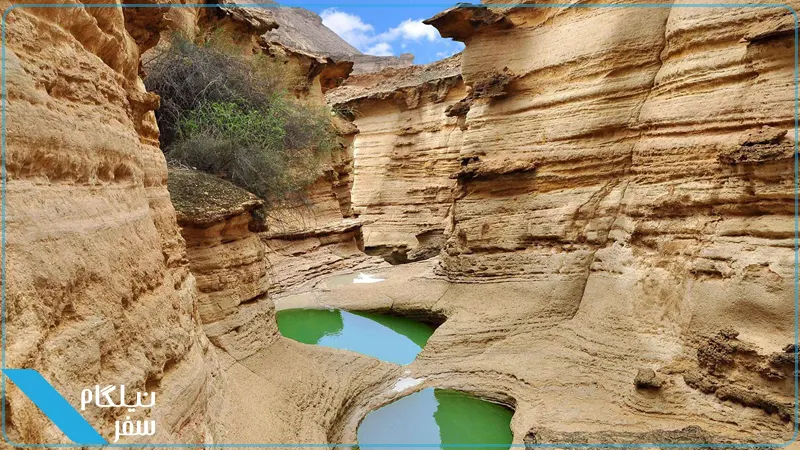 تنگه چاهکوه جزیره قشم