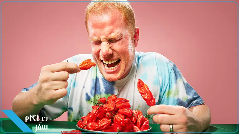 نکات خوردن غذاهای تند
