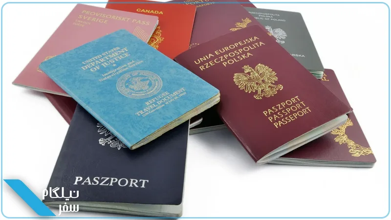 انواع پاسپورت